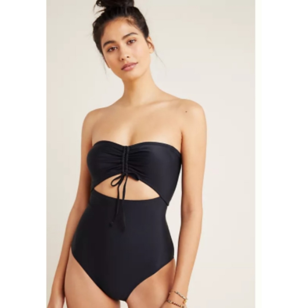 Anthropologie Jamie Sweetheart One-Piece Swimsuit